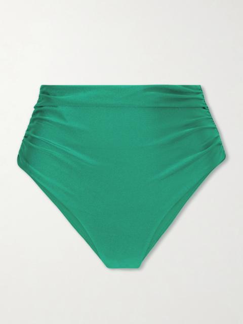 SIMKHAI Teya Ruched Bikini Briefs