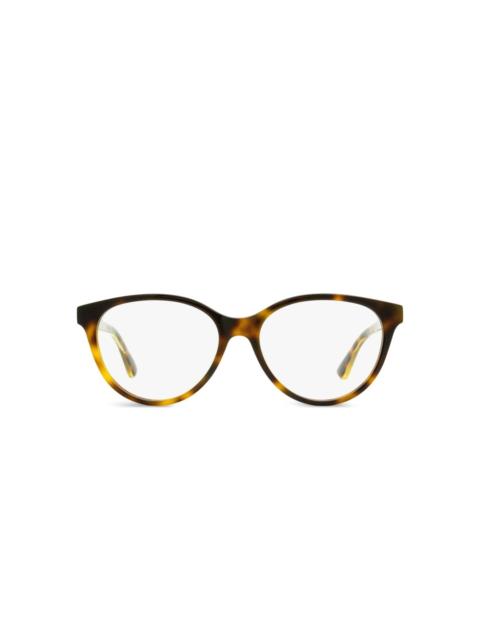 Web-detail cat-eye frame