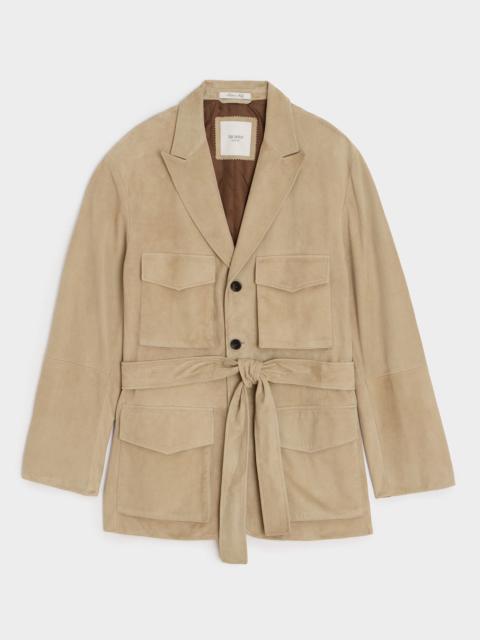 TODD SNYDER Italian Suede Cartographer's Jacket