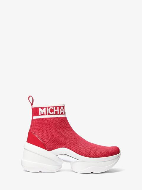 MICHAEL KORS Olympia Stretch Knit Boot