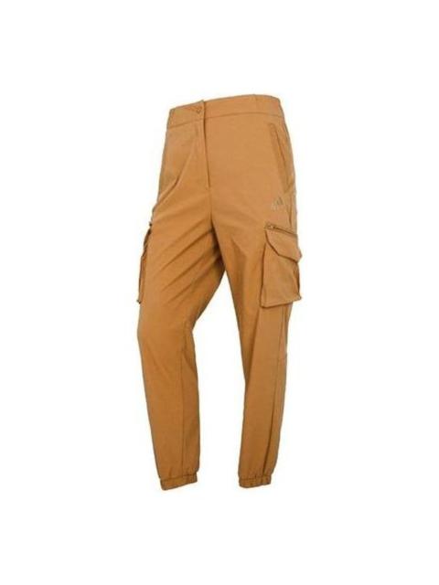 adidas (WMNS) adidas CNY Woven Pants 'Brown' HC2797