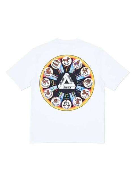 PALACE 궁전 Zodigac T 셔츠 '화이트' P12TS038
