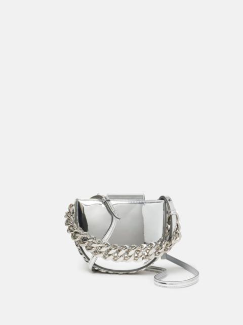 Stella McCartney Frayme Mirrored Small Shoulder Bag