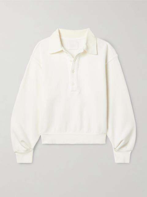Citizens of Humanity Remi cotton-blend jersey sweatshirt White