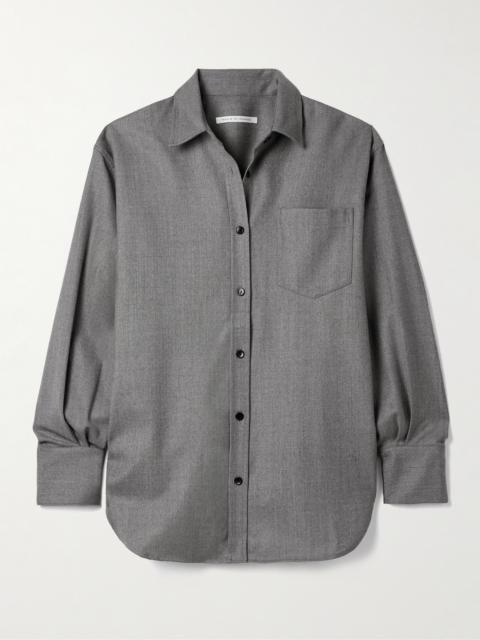 MARIA McMANUS Wool-blend Flannel Shirt