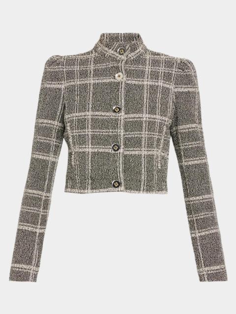 RAMY BROOK Gwen Cropped Tweed Jacket