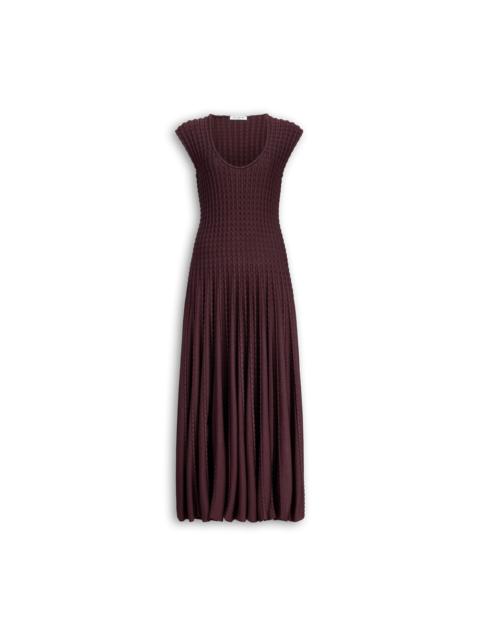 Alaïa SCULPTURAL FLARE DRESS