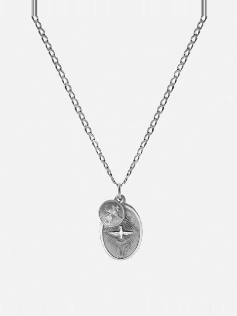Miansai Miansai Dove Pendant Necklace in Sterling Silver