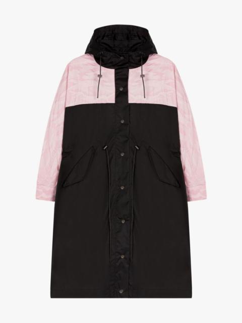 Mackintosh WILLOW BLACK COTTON & NYLON OVERSIZED PARKA