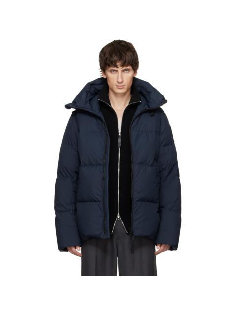 Canada Goose Navy 'Black Label' Crofton Puffer EnduraLuxe Down Jacket