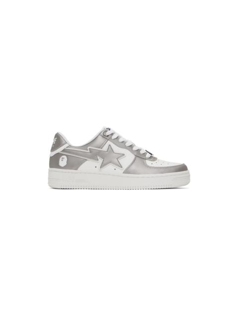 Silver STA #4 Sneakers