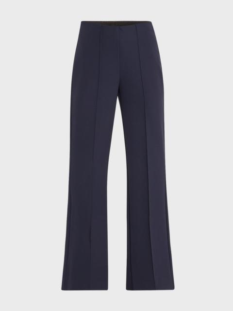 KOBI HALPERIN Lucy Pintuck Flare-Leg Pants