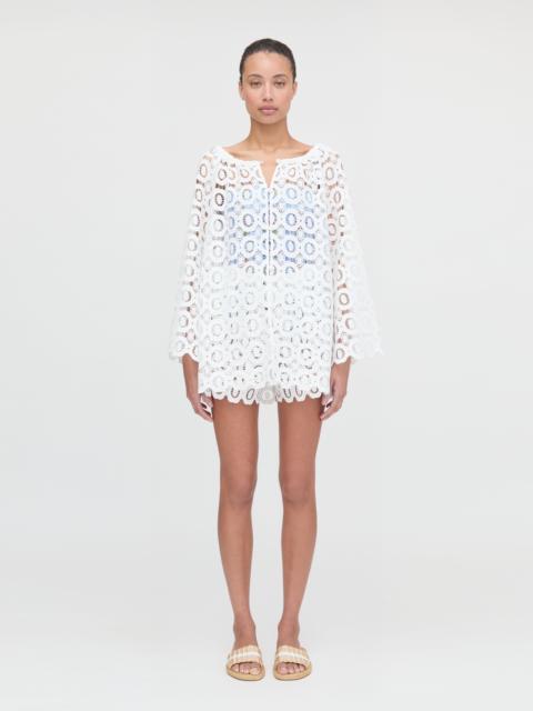Hill House Home The Enella Tunic - White Broderie