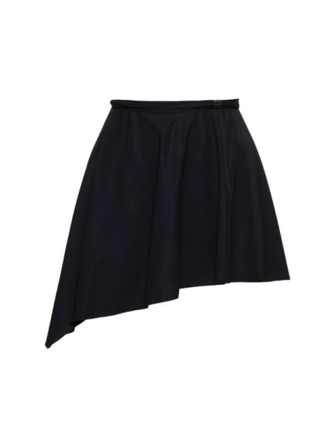 DSQUARED2 Icon lycra mini sarong skirt