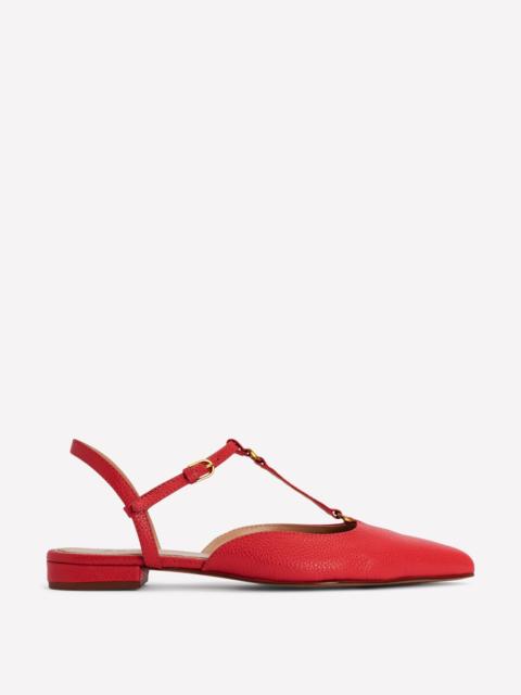 BODEN T-Bar Point Flats-Post Box Red