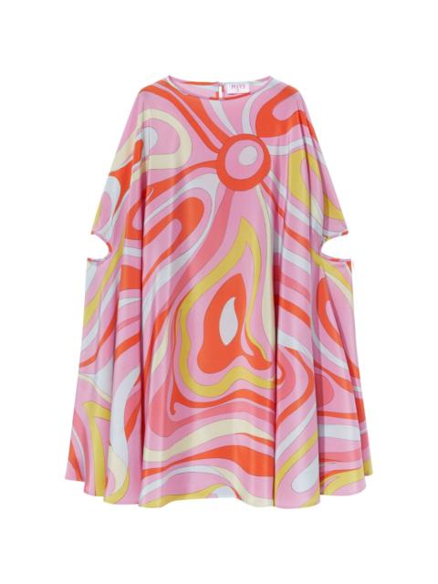 PUCCI Marmo-print silk dress