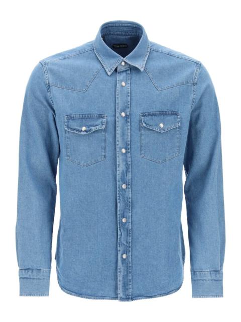 DENIM WESTERN SHIRT FOR MEN