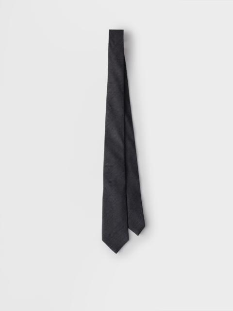 Prada Wool and silk tie