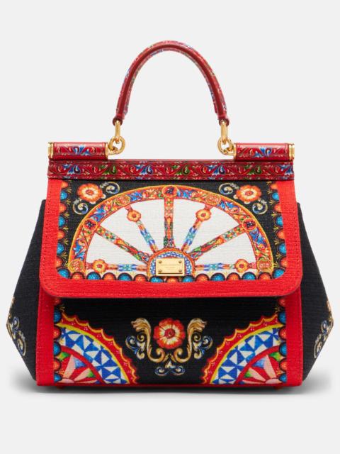 Dolce & Gabbana Sicily Medium printed top-handle bag
