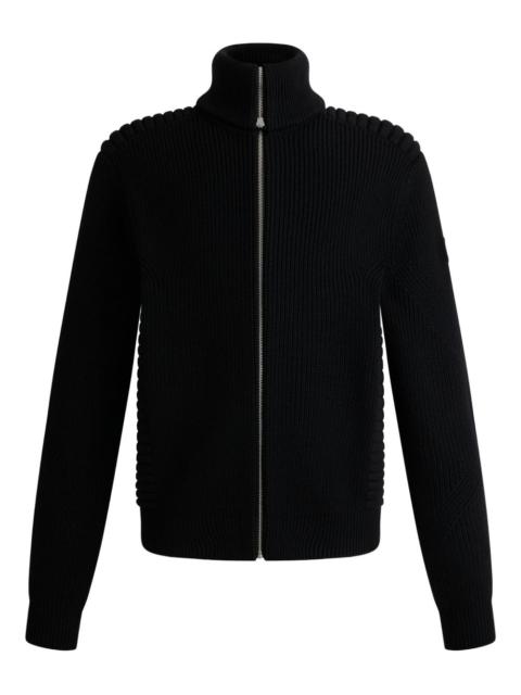 Fusalp ribbed ottoman-panel sweater