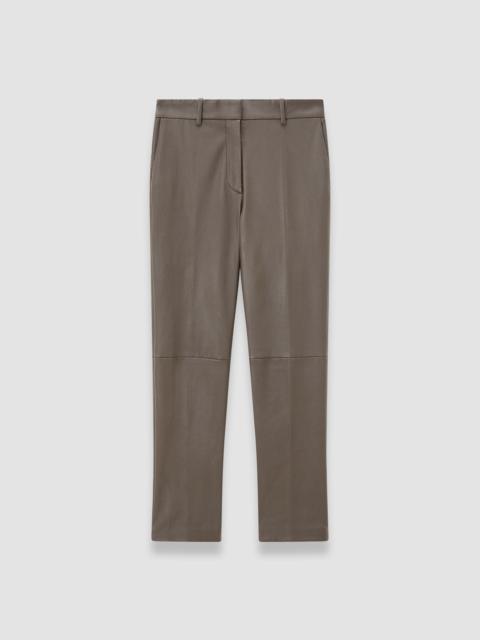 JOSEPH Coleman Leather Stretch Trousers