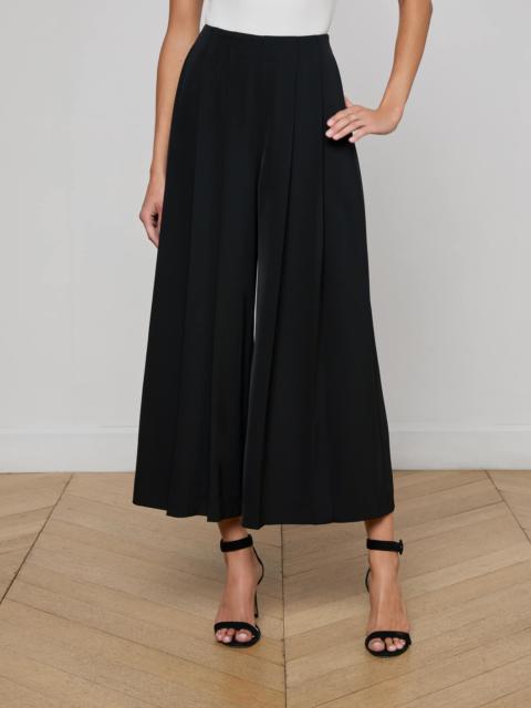 L'AGENCE Novalynn Cropped Pleated Pant