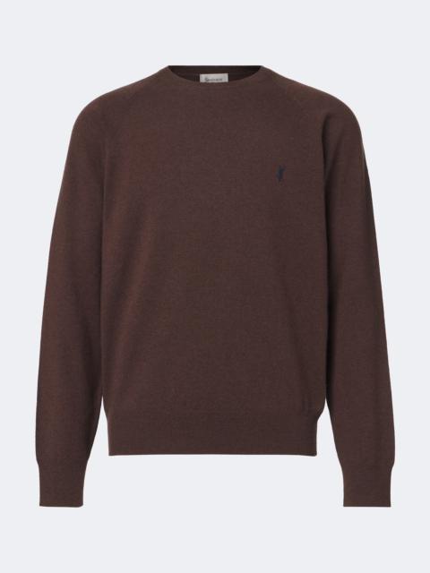 SAINT LAURENT Cassandre cashmere sweater