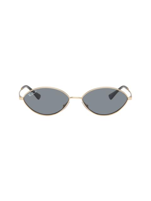 Ray-Ban Gold Kai Sunglasses