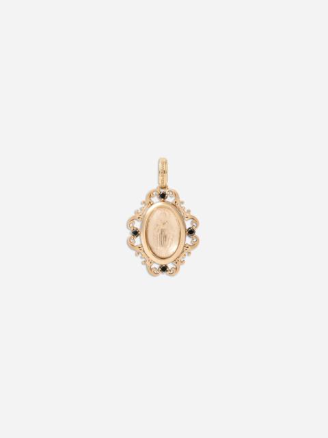 Devotion yellow gold charm