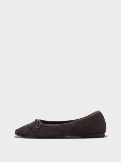 Aeyde Tiby Suede Ballet Flats