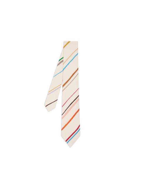 Paul Smith Painted Stripe-print tie