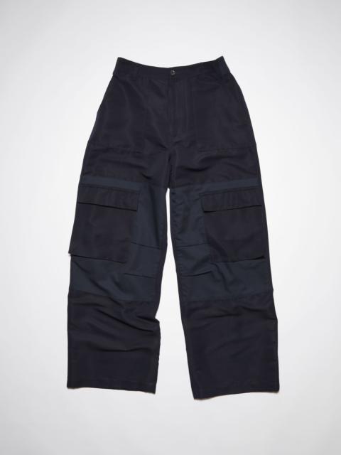 Acne Studios Ripstop cargo trousers - Dark Blue