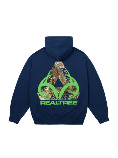 PALACE REALTREE TRI-FERG HOOD NAVY