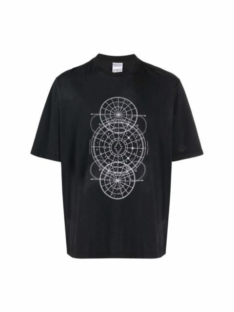 Astral-print T-shirt