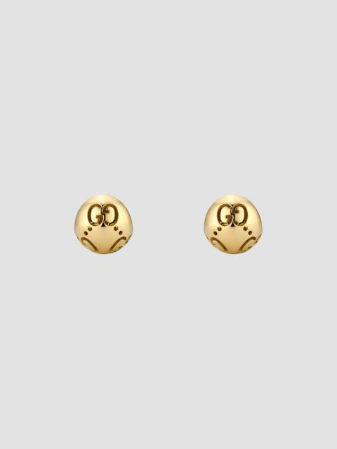 GUCCI Women's Icon 18K Yellow Gold Huggie Earrings - Yellow Gold