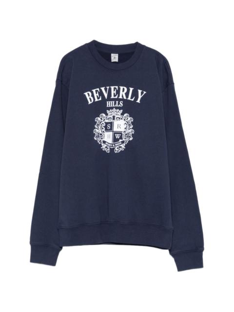 Sporty & Rich graphic-print sweatshirt
