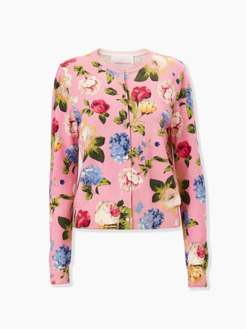 CAROLINA HERRERA Floral-Print Cardigan