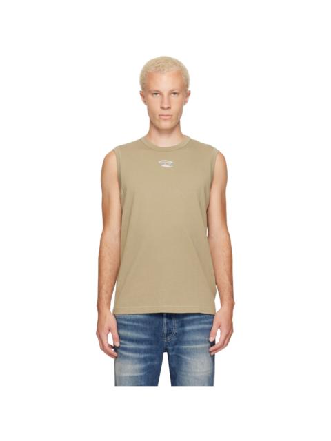 Diesel Khaki T-Bisco-Iod Tank Top