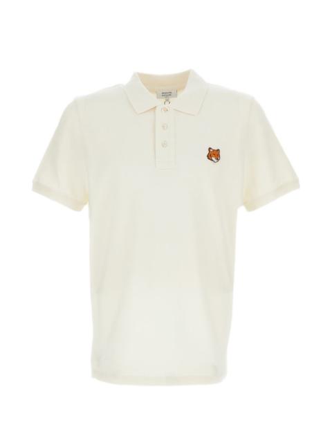 Maison Kitsuné fox-embroidered polo shirt