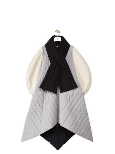 Loewe Circular sleeve parka in cotton