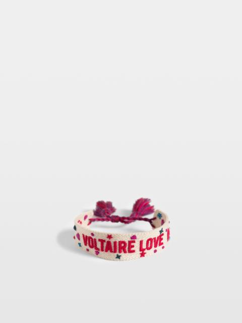 Zadig & Voltaire Zadig Love Woven Bracelet