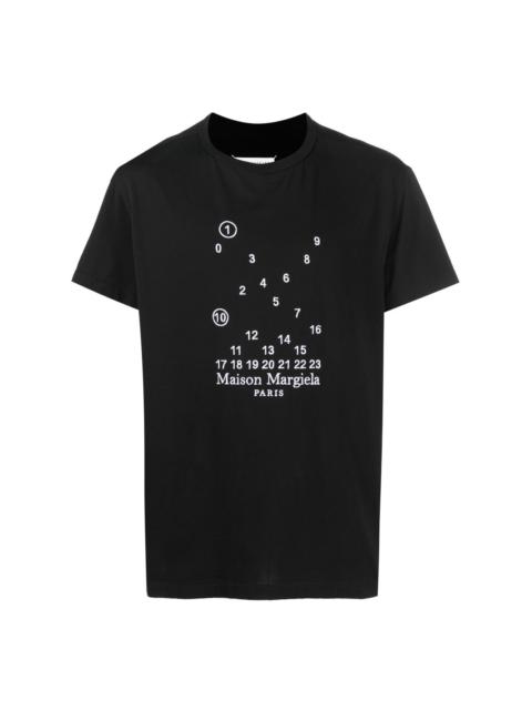 Maison Margiela graphic-print short-sleeve T-shirt