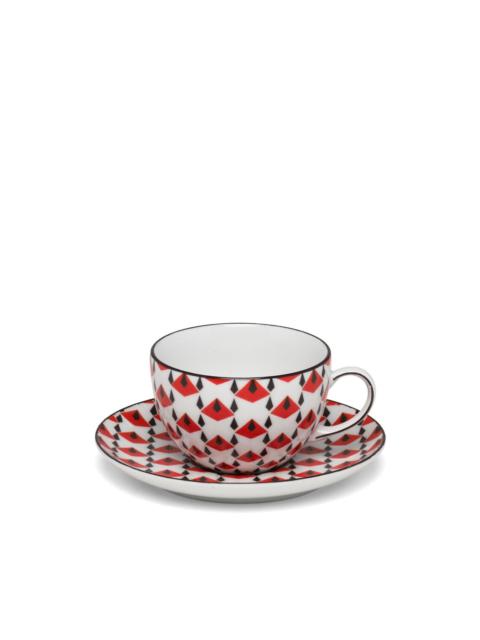 Prada Porcelain cappuccino set