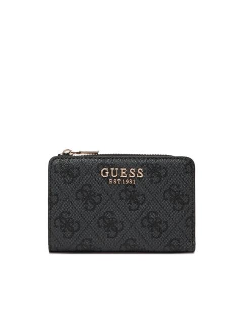 GUESS USA Laurel 4G-logo patterned wallet