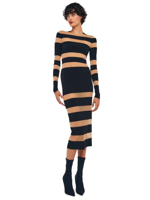 NORMA KAMALI SPLICED DRESS