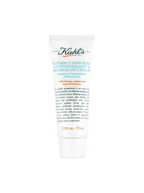 Kiehl's Superbly Efficient Antiperspirant And Deodorant Cream