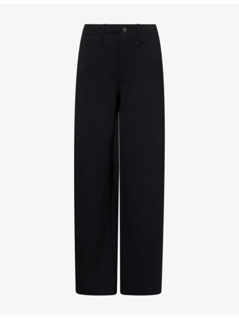 rag & bone Sofie Wide-Leg Stretch-Jersey Trousers