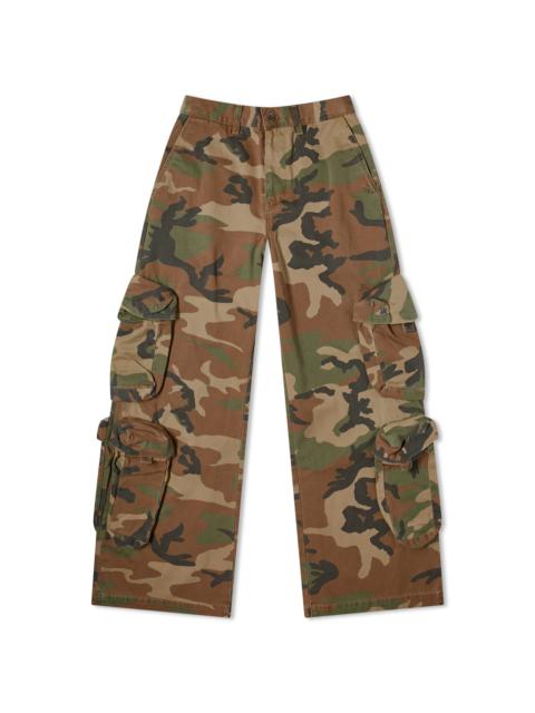 AMIRI AMIRI Camo Baggy Cargo Pants
