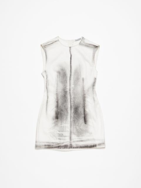 Acne Studios Denim dress - White/black