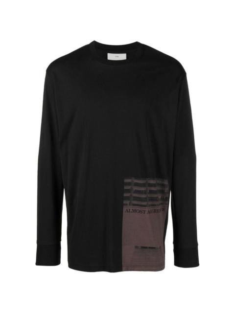 Song for the Mute Almost Aggressive long-sleeve T-shirt